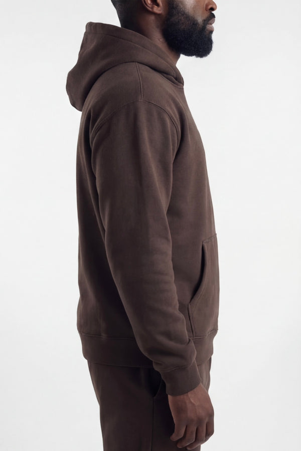 Classic Heavyweight Hoodie Brown