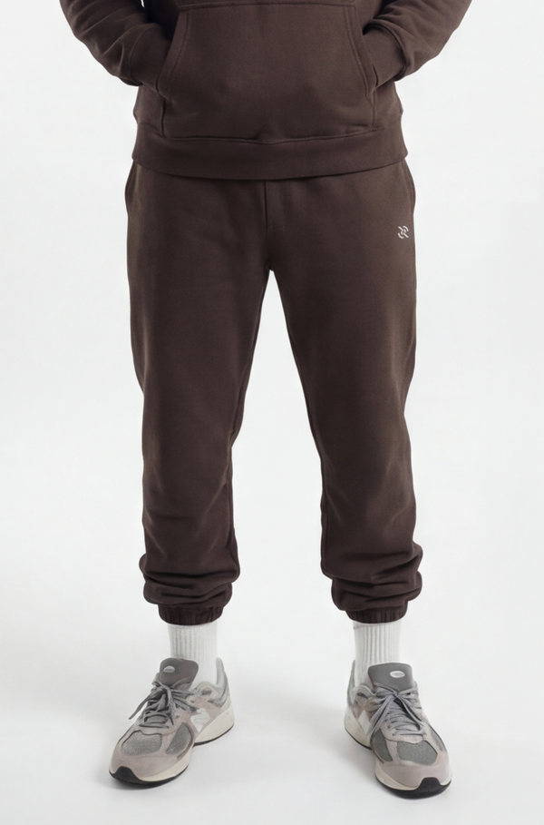 Classic Heavyweight Joggers Brown