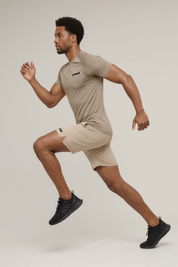 Performance shorts Beige