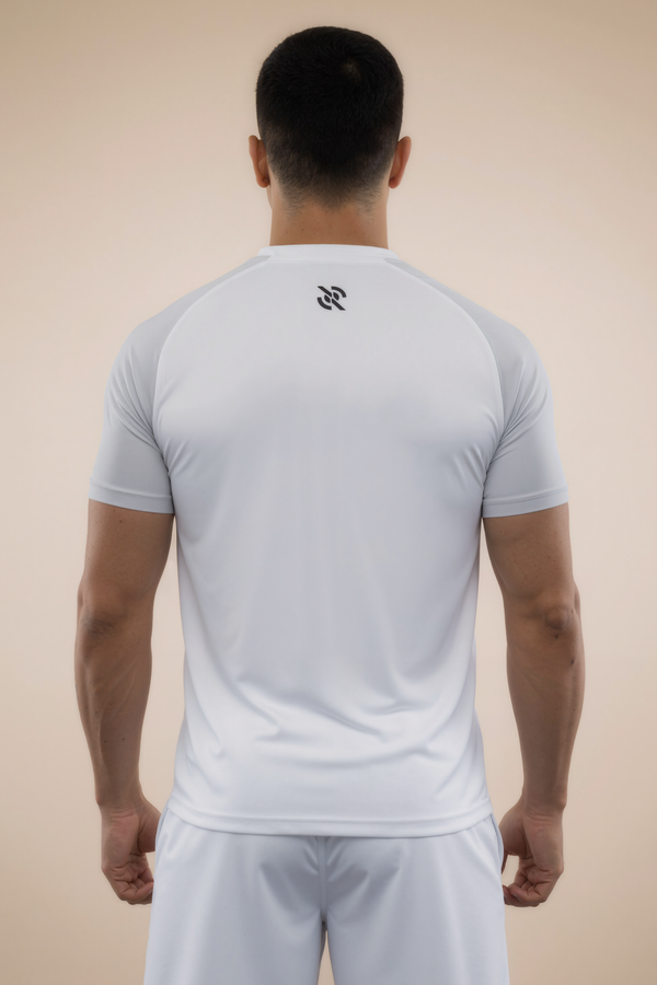 Muay Thai Shirt - Wit/Grijs