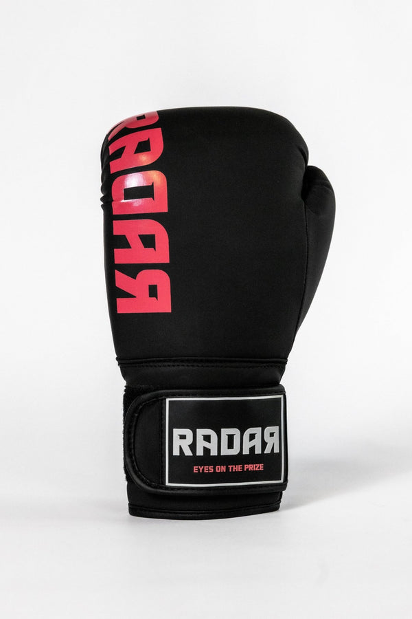 Bokshandschoenen kids Zwart/Roze - Radar Gear – Premium sportkleding & accessoires voor topprestaties