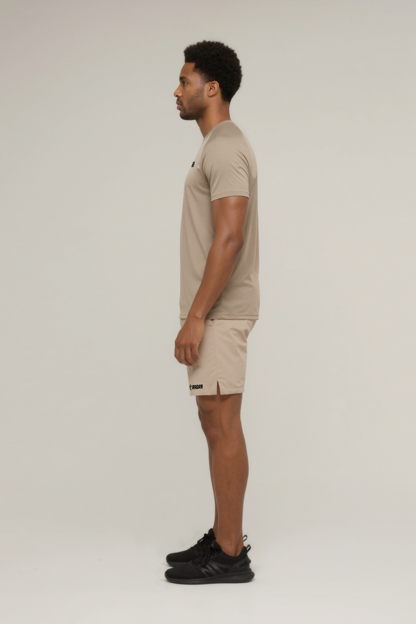 Performance shirt Beige