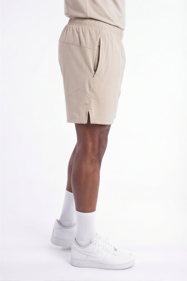 Performance shorts Beige