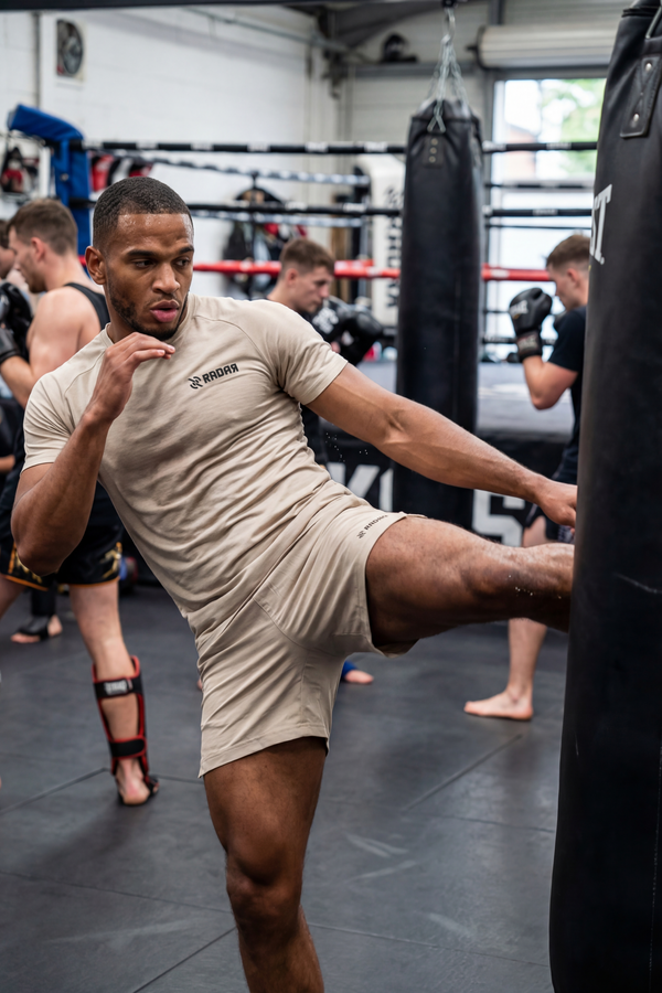 Performance shirt Beige