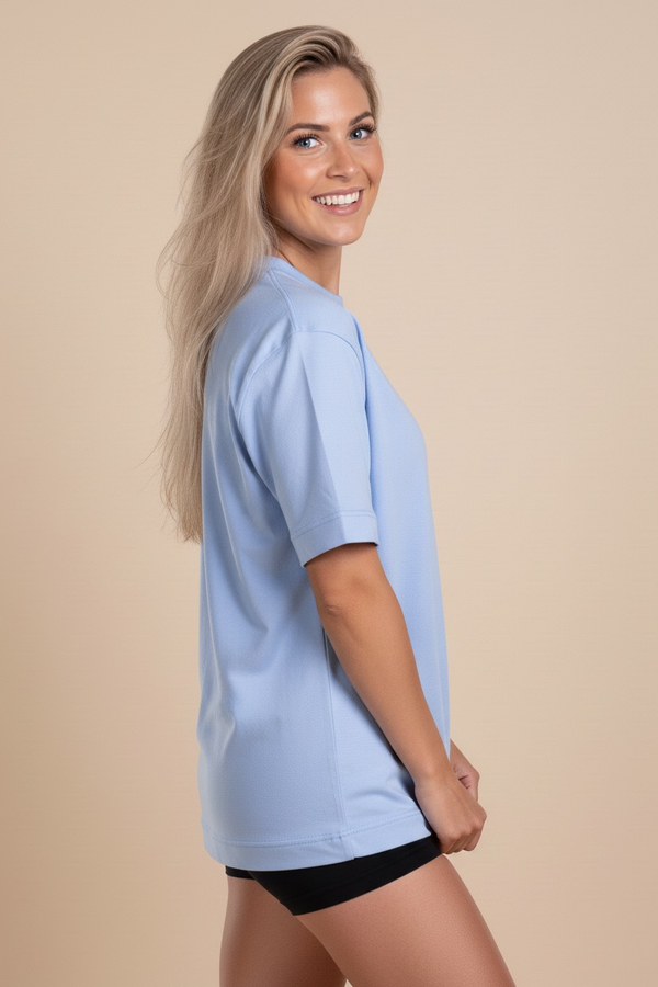 Supersoft Cotton T-shirt Blue