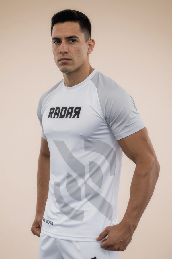 Muay Thai Shirt - Wit/Grijs