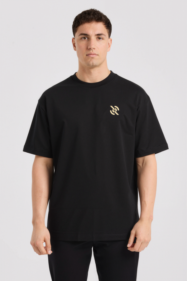 Radar Go Getter Oversized T-shirt Zwart