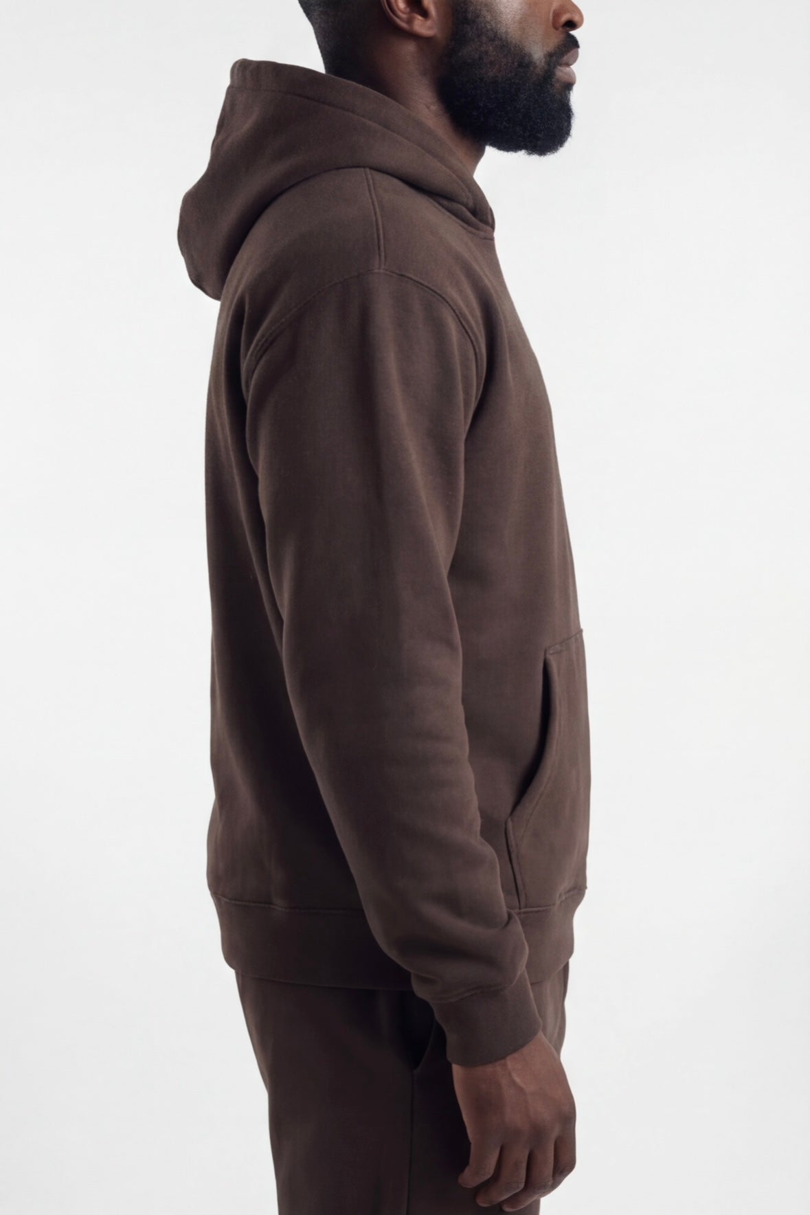 ESSENTIAL OVERSIZED HOODIE BRUIN