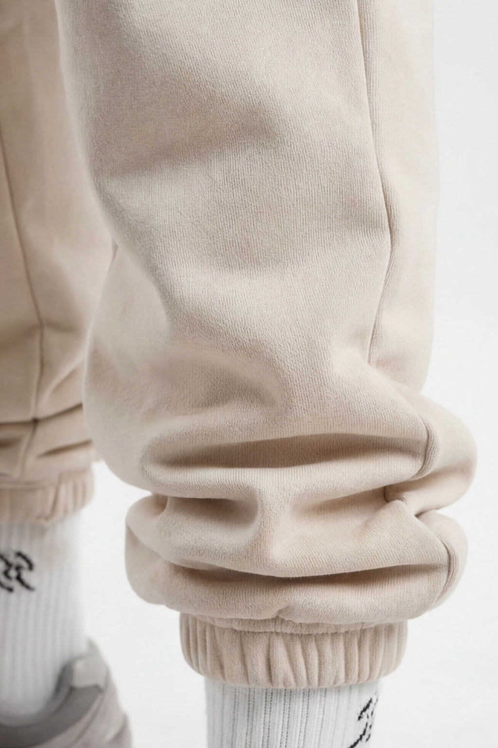 ESSENTIAL OVERSIZED JOGGER CREME