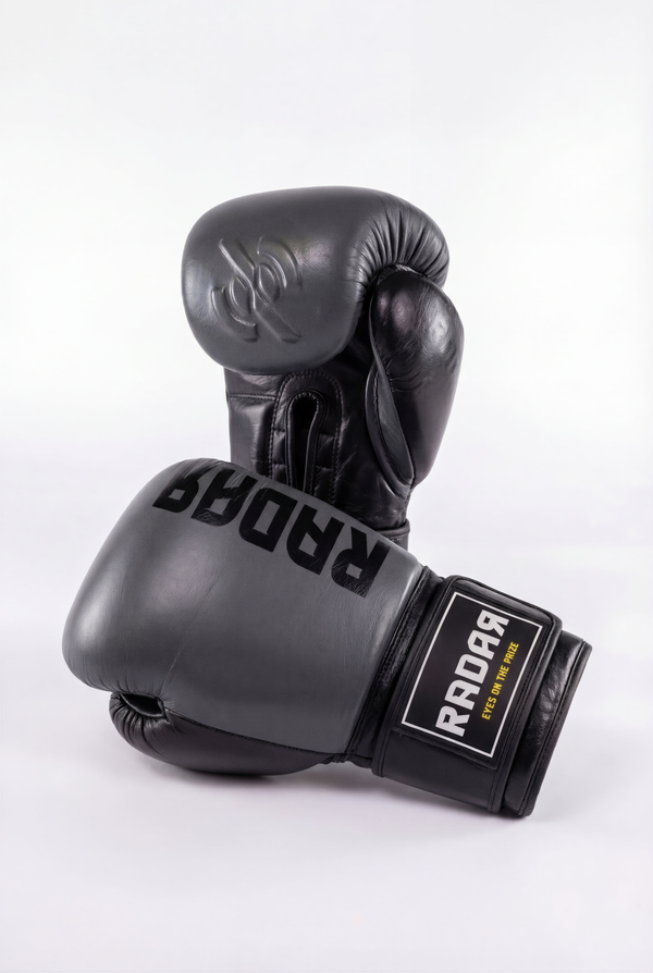Boxing Gloves Grey