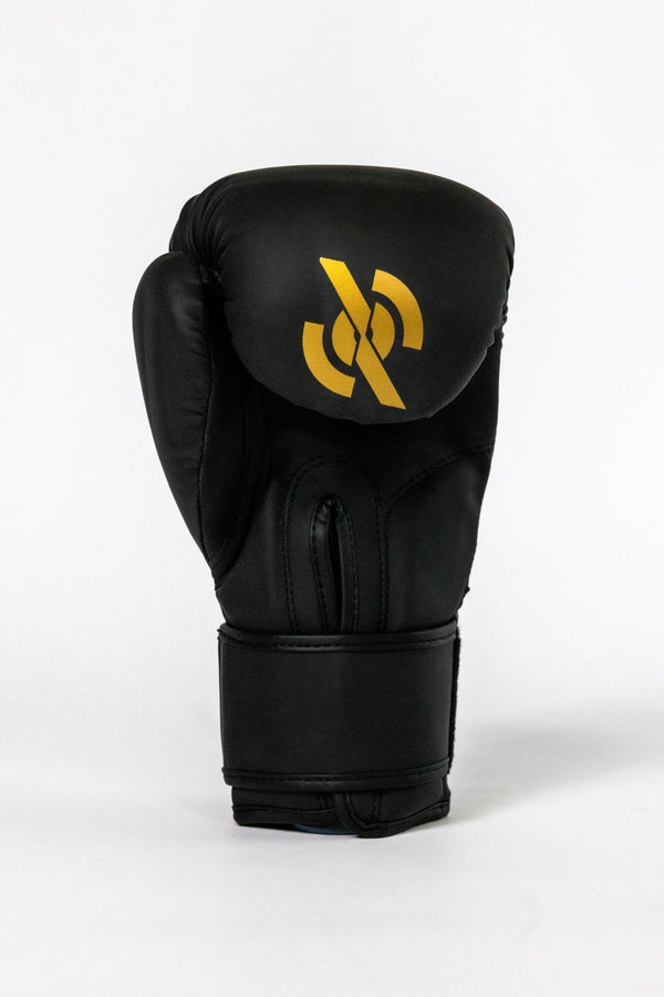Bokshandschoenen kids Zwart/Goud - Radar Gear – Premium sportkleding & accessoires voor topprestaties