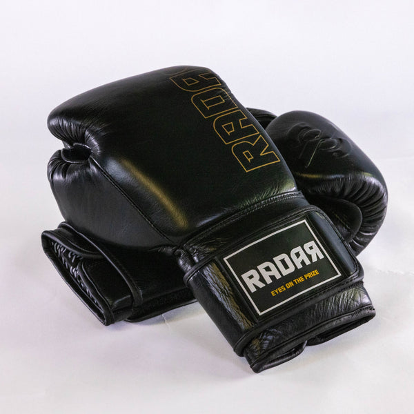 Bokshandschoenen Zwart - Radar Gear – Premium sportkleding & accessoires voor topprestaties
