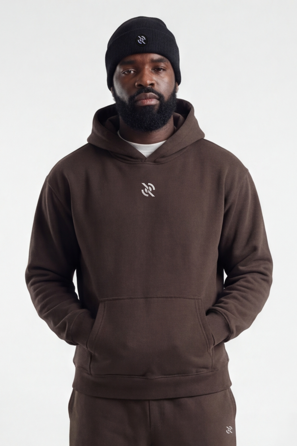 ESSENTIAL OVERSIZED HOODIE BRUIN