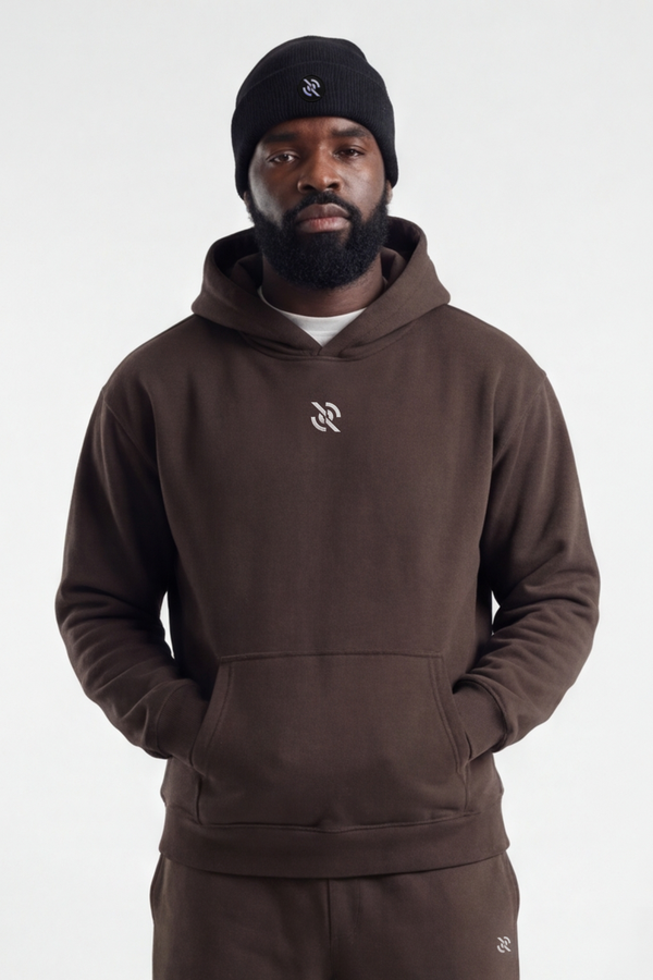 Classic Heavyweight Hoodie Brown