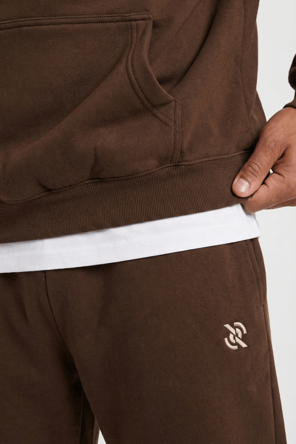 ESSENTIAL OVERSIZED HOODIE BRUIN