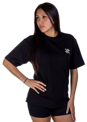 Go Getter Oversized T-shirt Zwart Dames - Radar Gear – Premium sportkleding & accessoires voor topprestaties