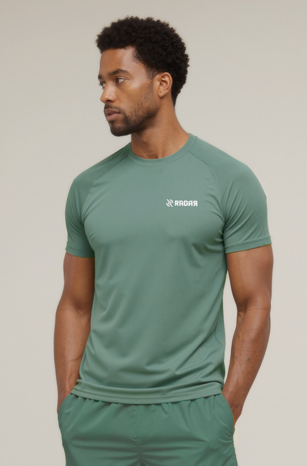Performance shirt Groen