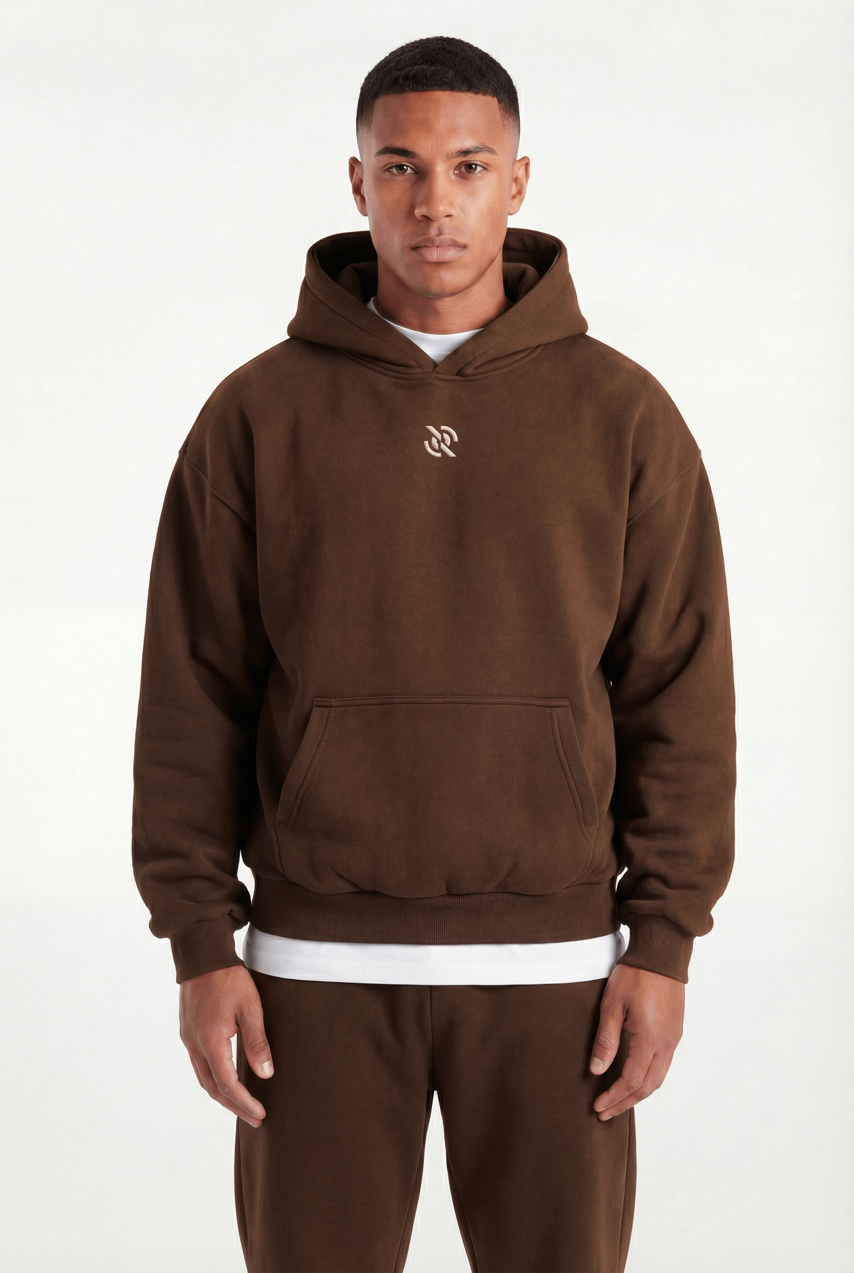 ESSENTIAL OVERSIZED HOODIE BRUIN
