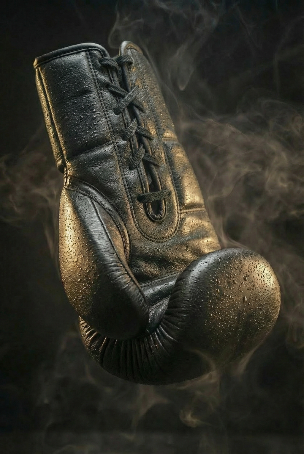 RADAR Boxhandschuhe, Schnürung, Schwarz