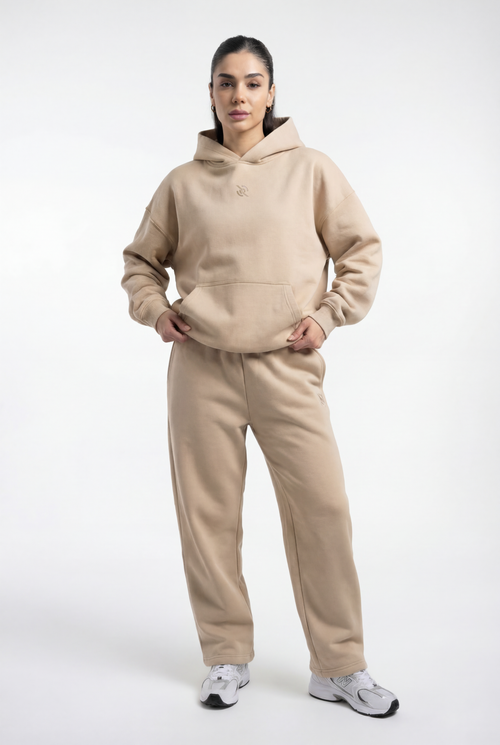 ESSENTIAL OVERSIZED HOODIE CREME