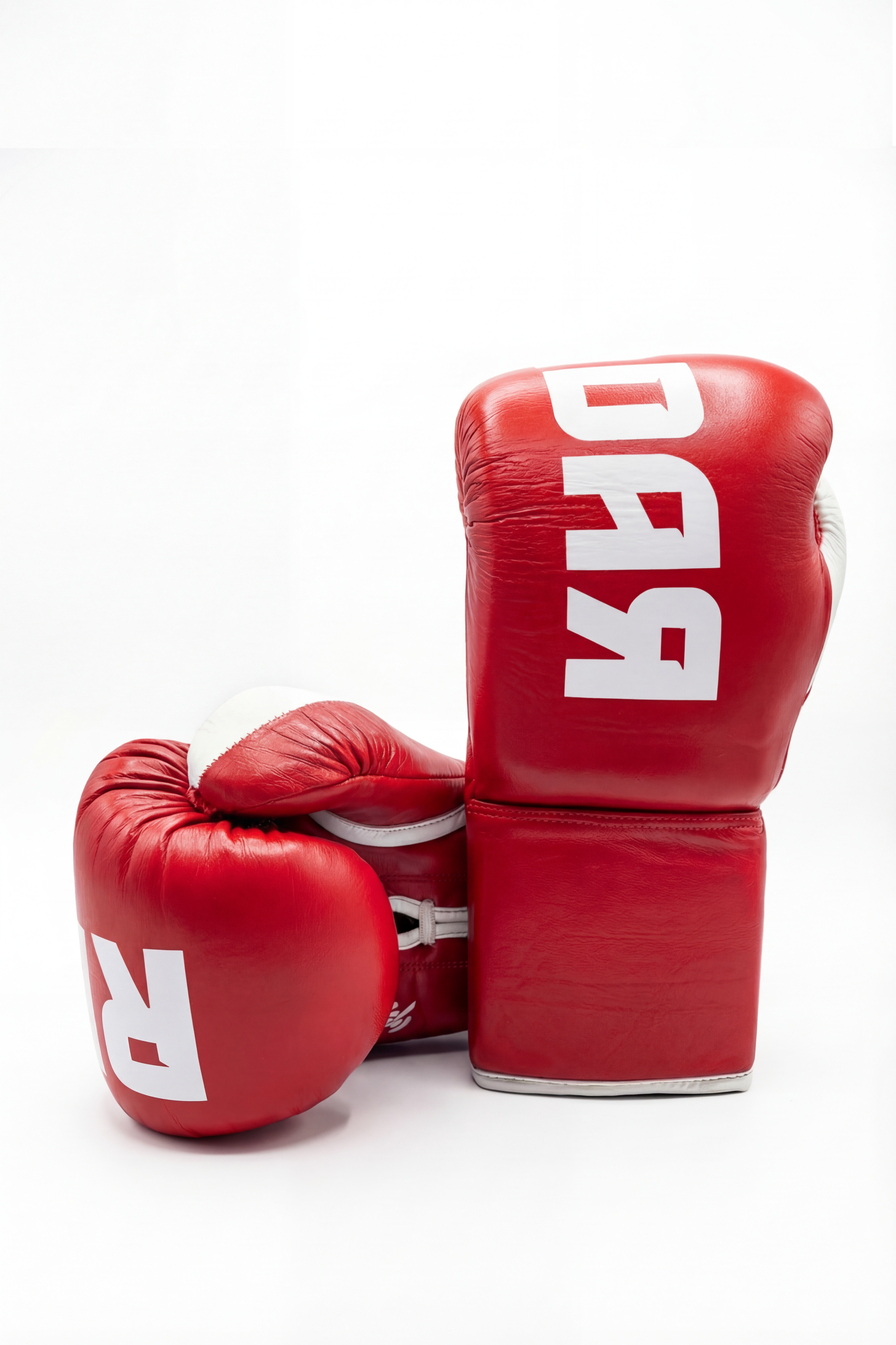 Boxhandschuhe Weiß Rosa