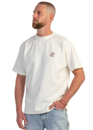 Radar Go Getter Oversized T-shirt Creme - Radar Gear – Premium sportkleding & accessoires voor topprestaties