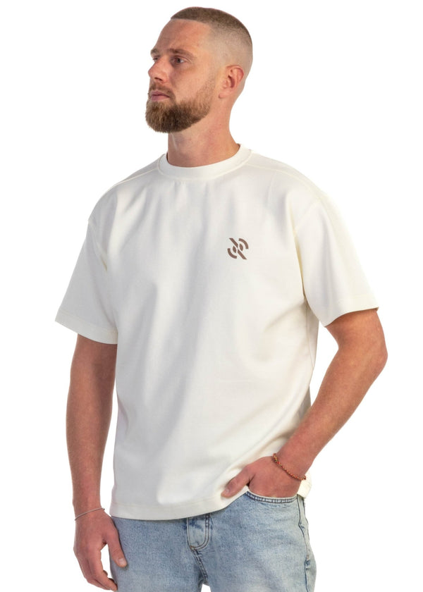Radar Go Getter Oversized T-shirt Creme - Radar Gear – Premium sportkleding & accessoires voor topprestaties