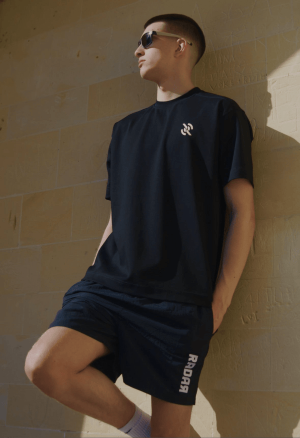 Radar Go Getter Oversized T-shirt Zwart - Radar Gear – Premium sportkleding & accessoires voor topprestaties