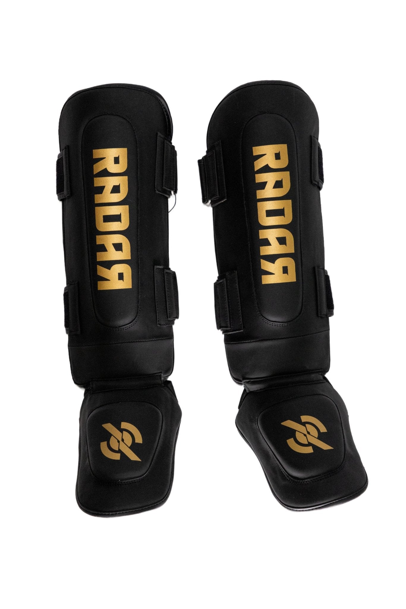 Scheenbeschermers Kids Zwart/Goud - Radar Gear – Premium sportkleding & accessoires voor topprestaties