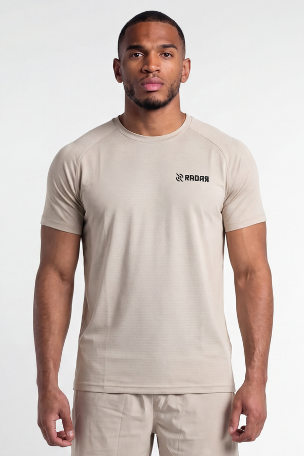 Performance shirt Beige