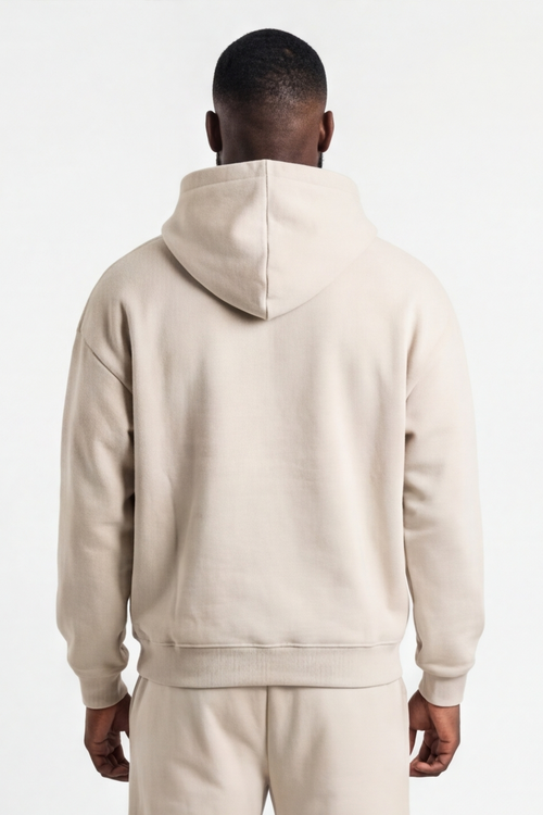 ESSENTIAL OVERSIZED HOODIE CREME