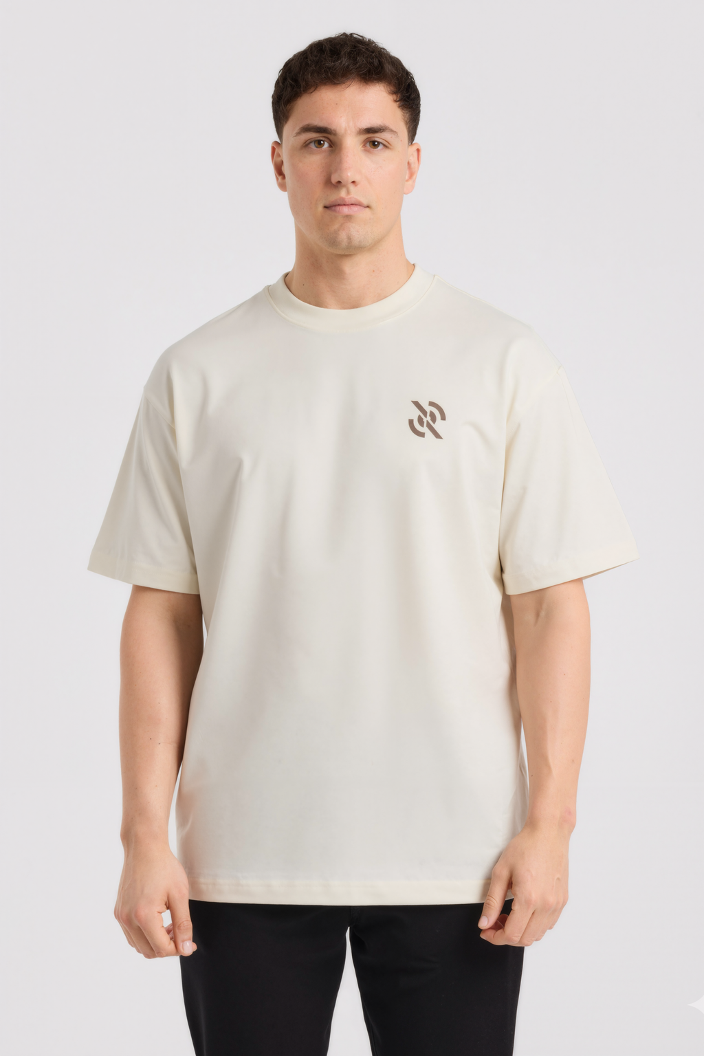 Radar Go Getter Oversized T-shirt Creme