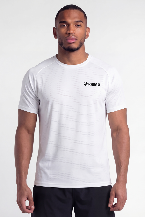 Performance shirt Wit